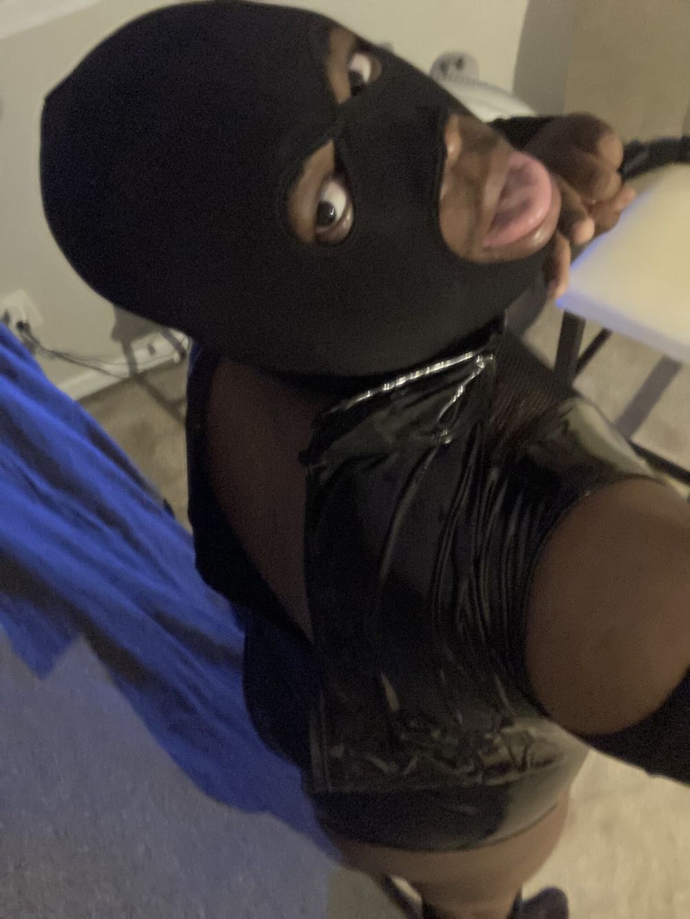 Ebony sissy #6