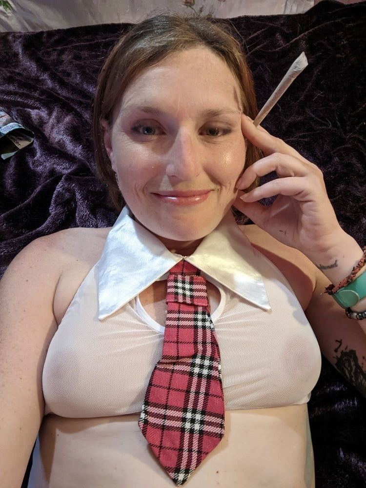 Super Sexy Smoking Hot Schoolgirl Outfit Shoot #18