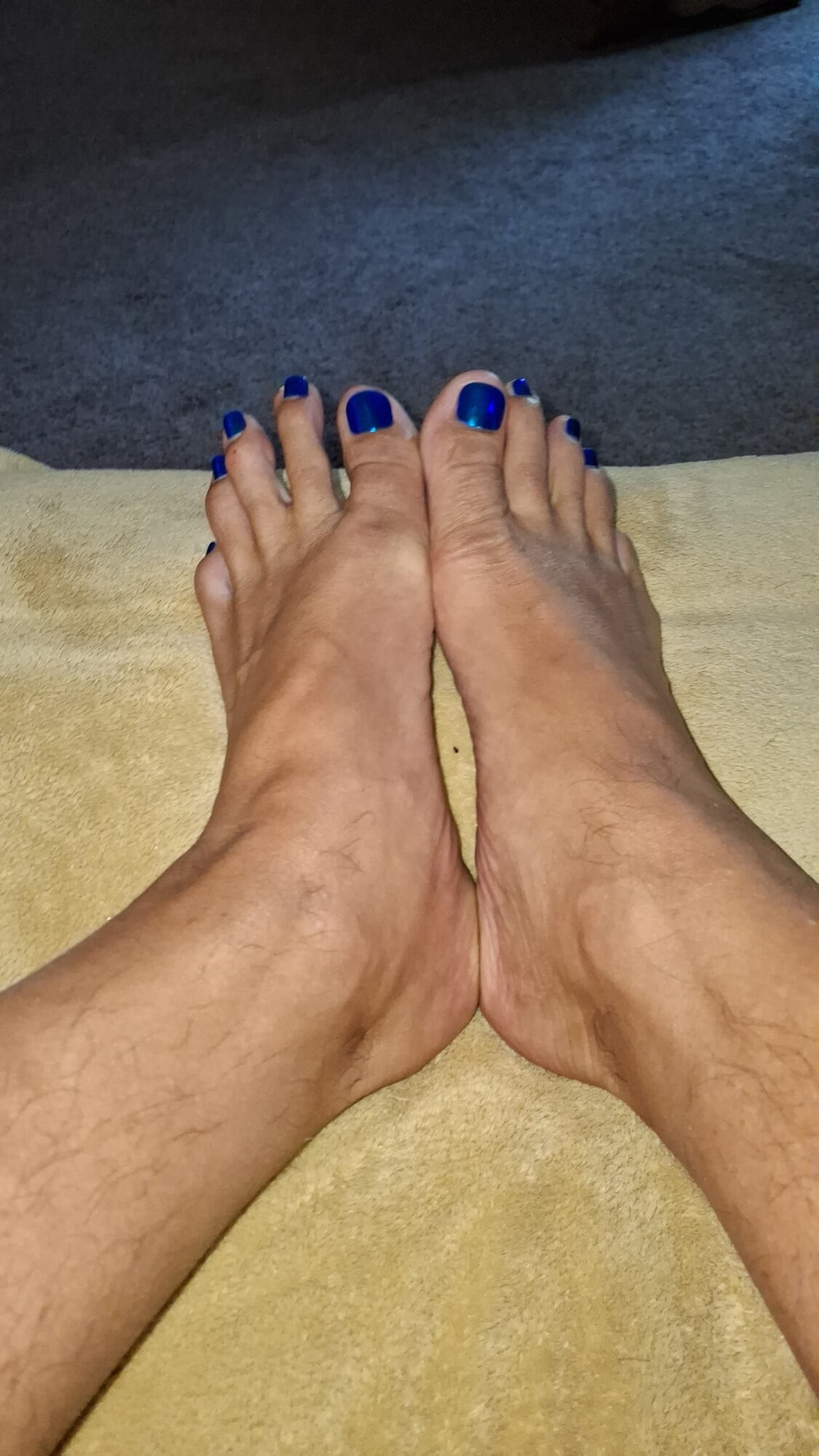 My pedicured toes #5