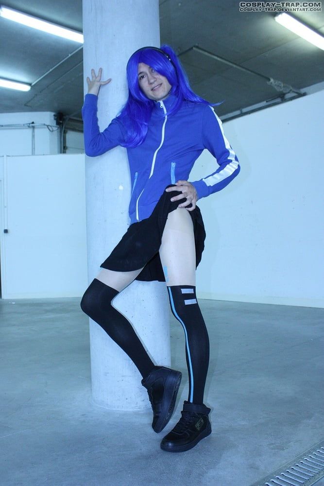 Crossdress cosplay Takane Enomoto getting naughty #3