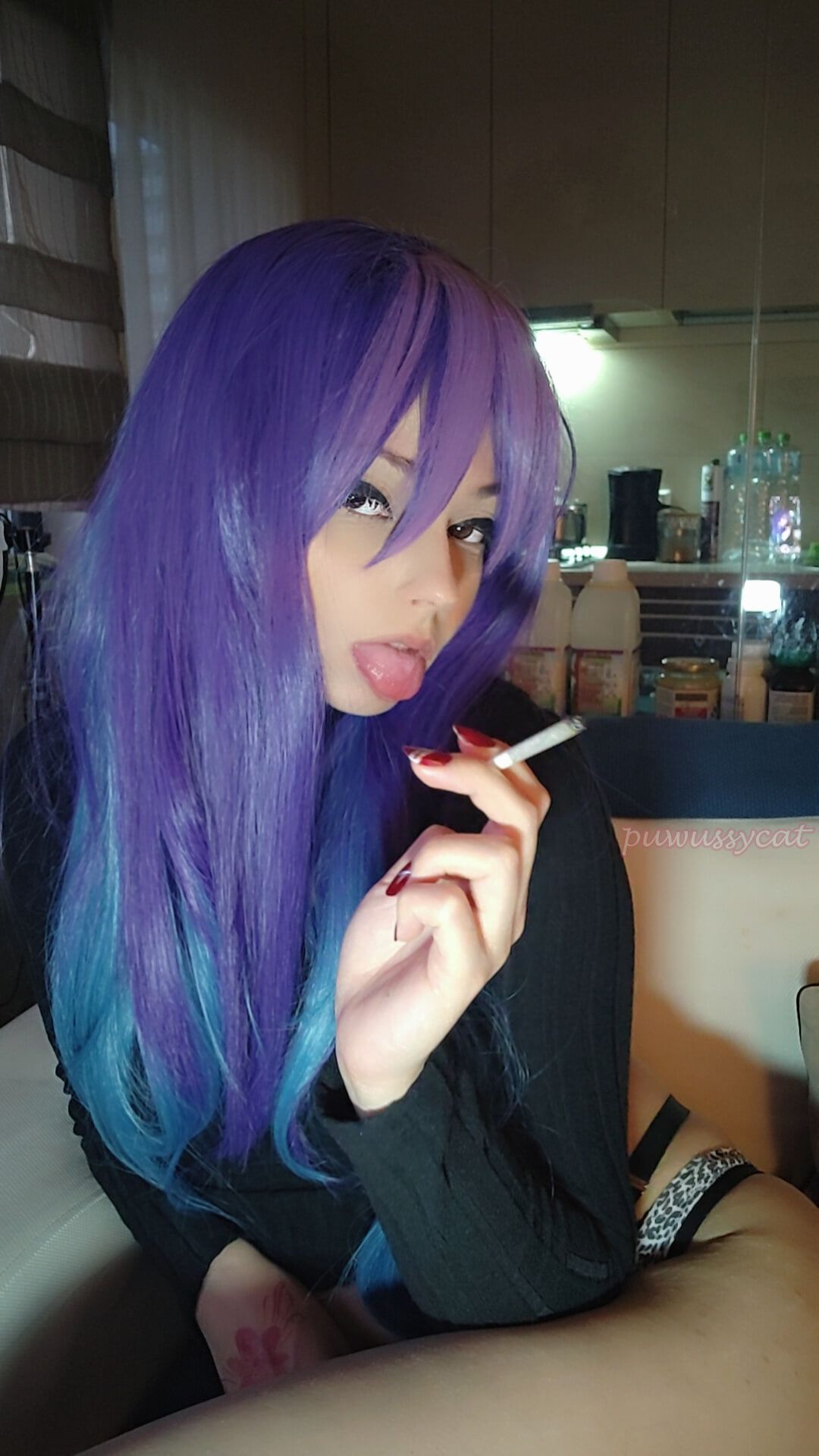 Adorable Egirl Smoking #3