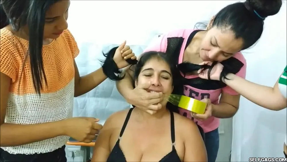 South American MILF Turned Gag Slut - Selfgags #12