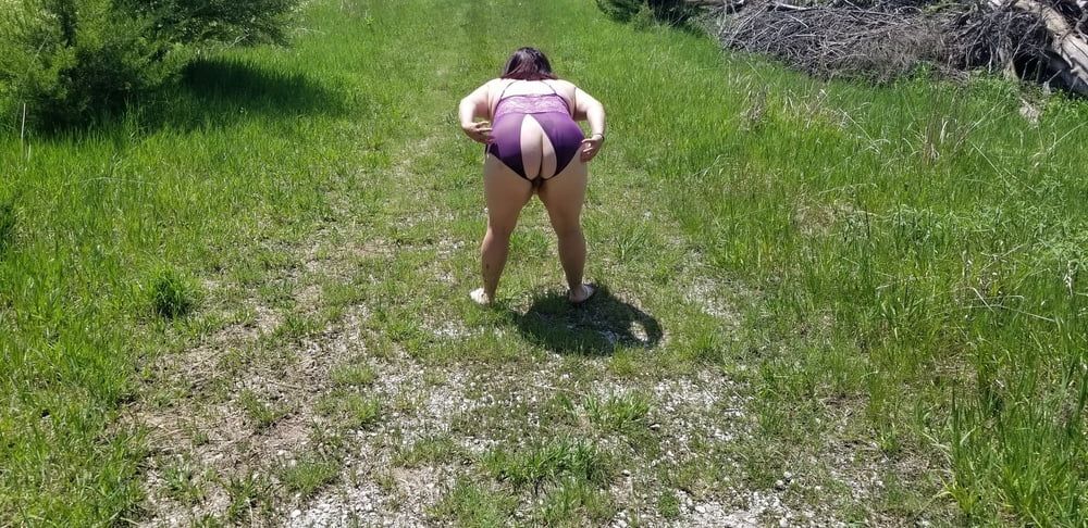 Sexy BBW Outdoors #12