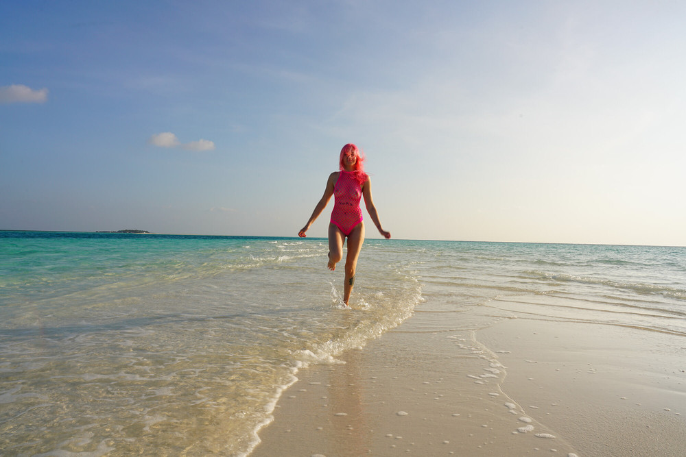 Vicky on the beach #21