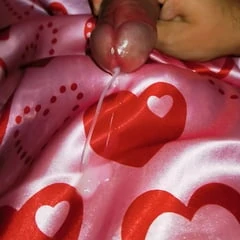 CumOnSatin