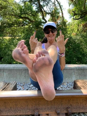 Dirty Feet and Flip Flops in the Park