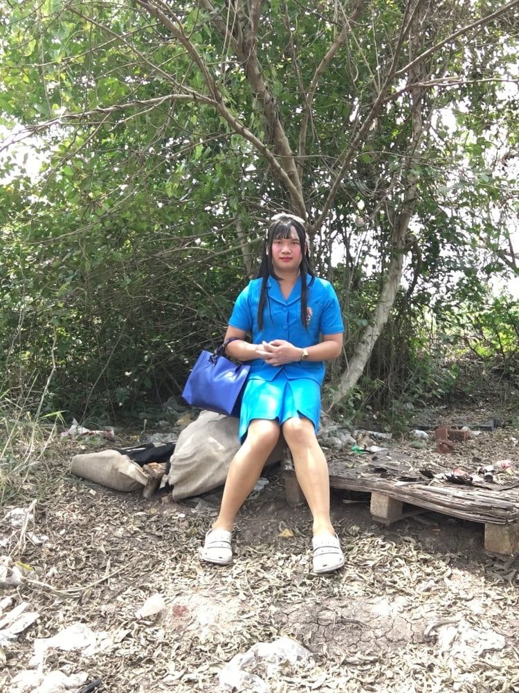 Thai ladyboy teacher Girl scout  #21