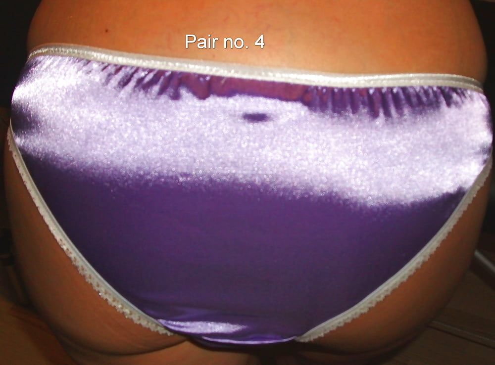 30 silky satin panties #4