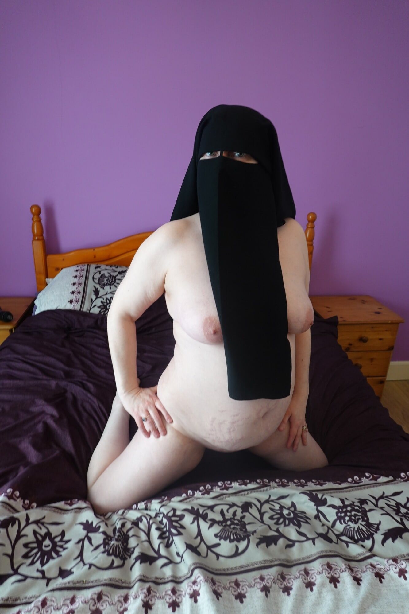 Naked in Niqab  #5