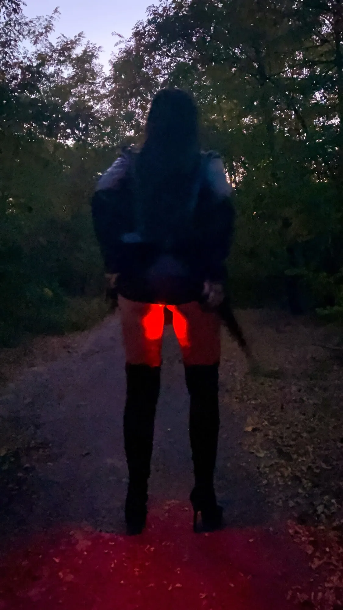 Flashlight in my ass