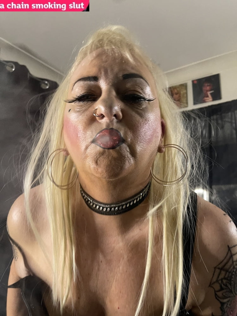 SHIRLEY SMOKING FETISH SLUT #53