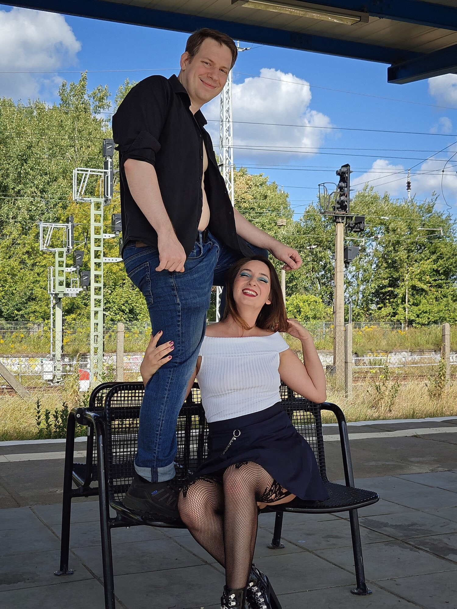 Fucking at the train station #24