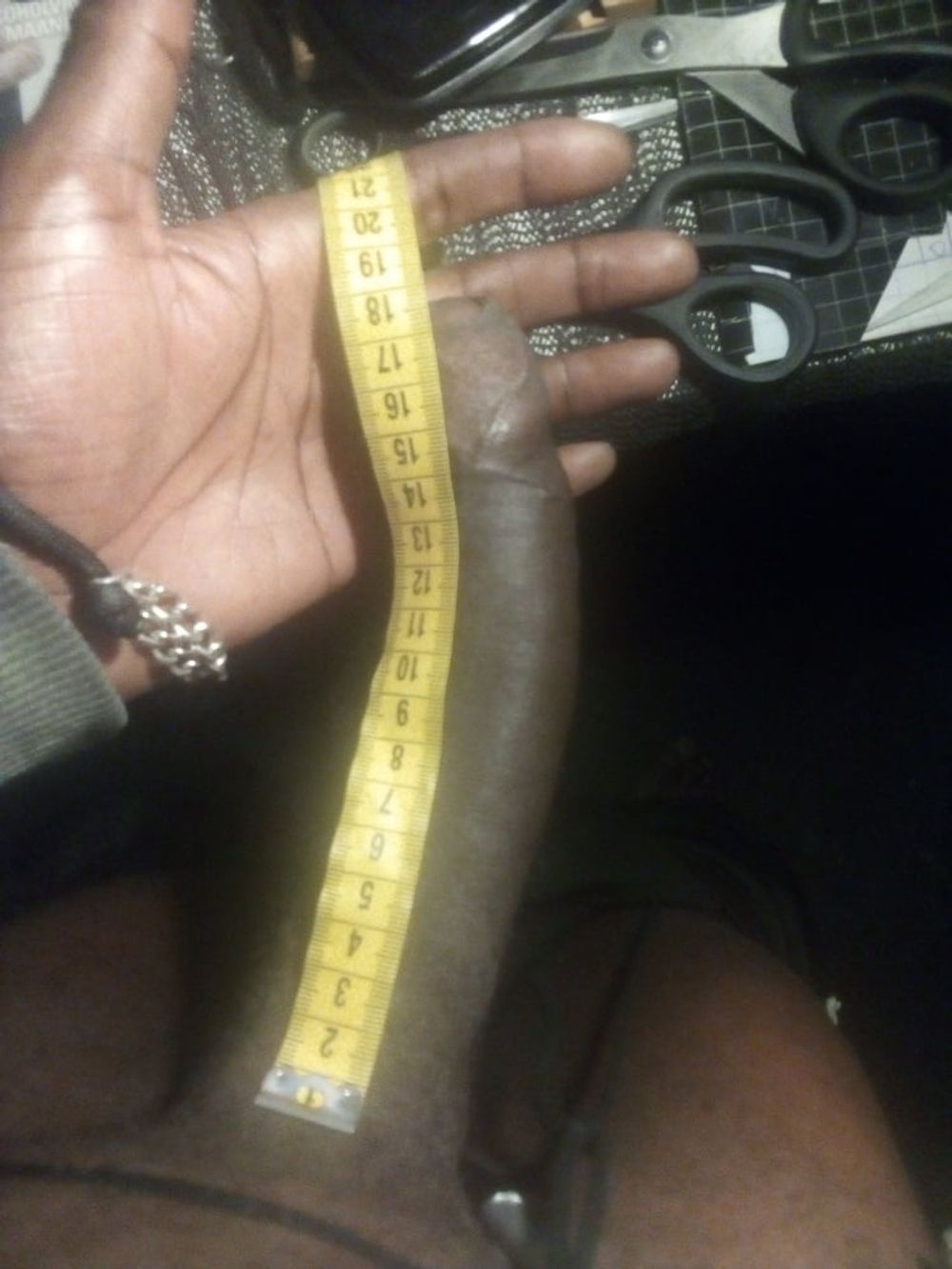 dick in centimeters