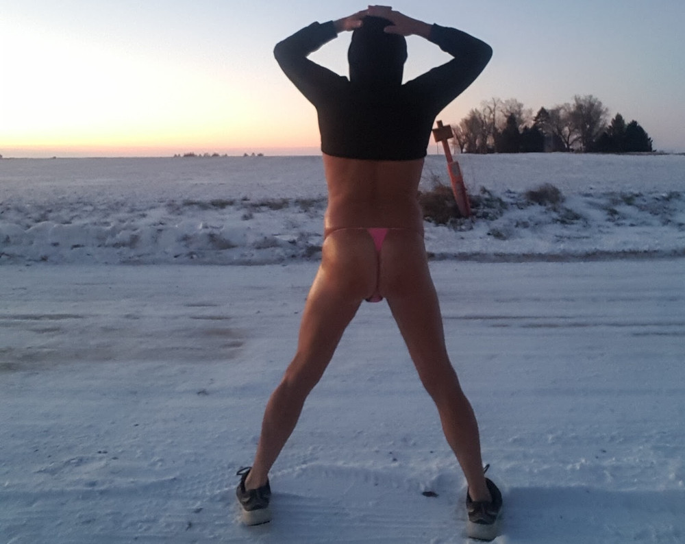 Pink Panties in public #36