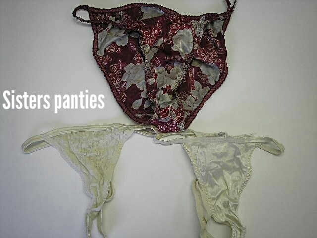 Me with borrowed panties #15