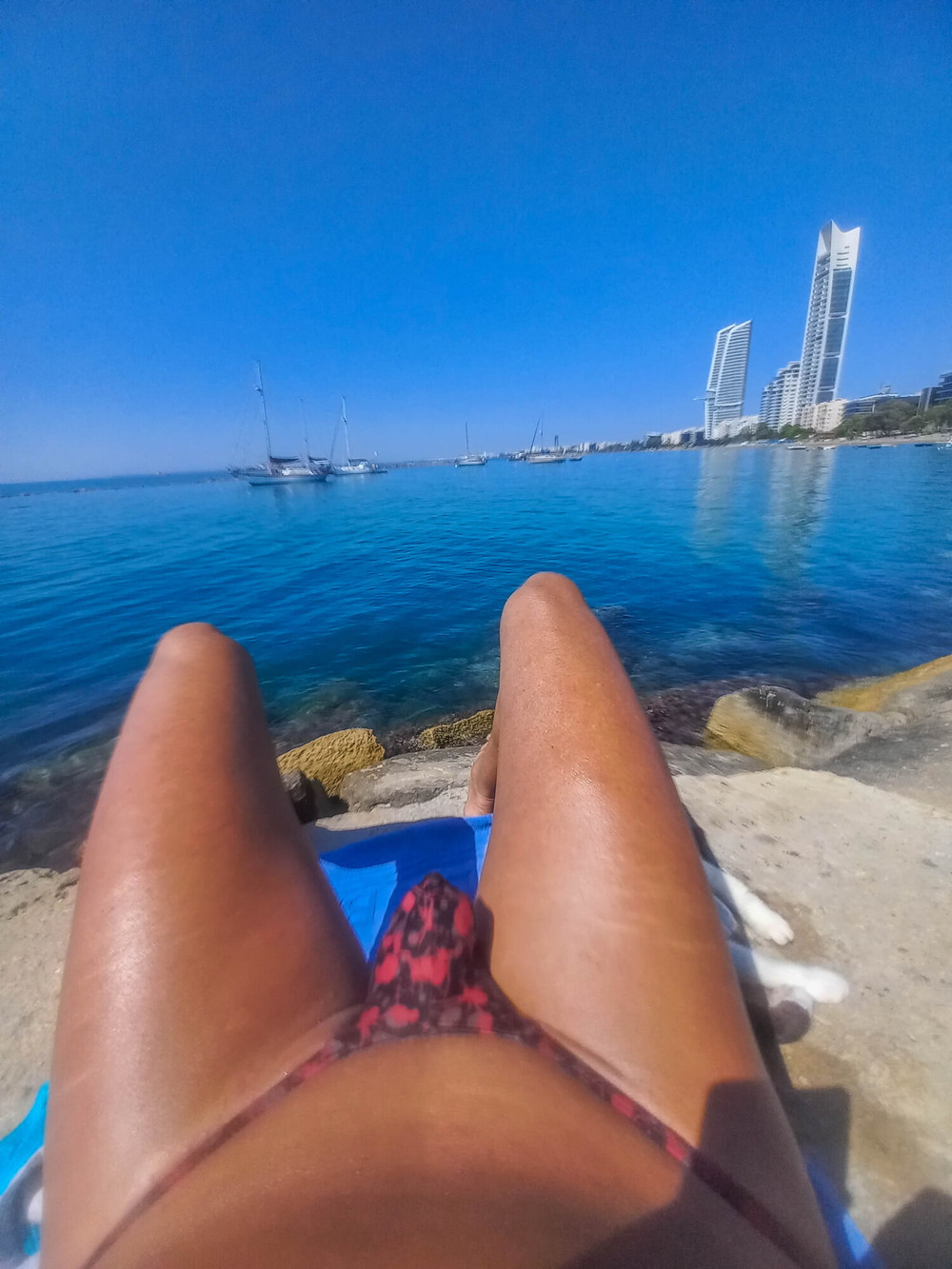 on the beach in my thong part 2 #9