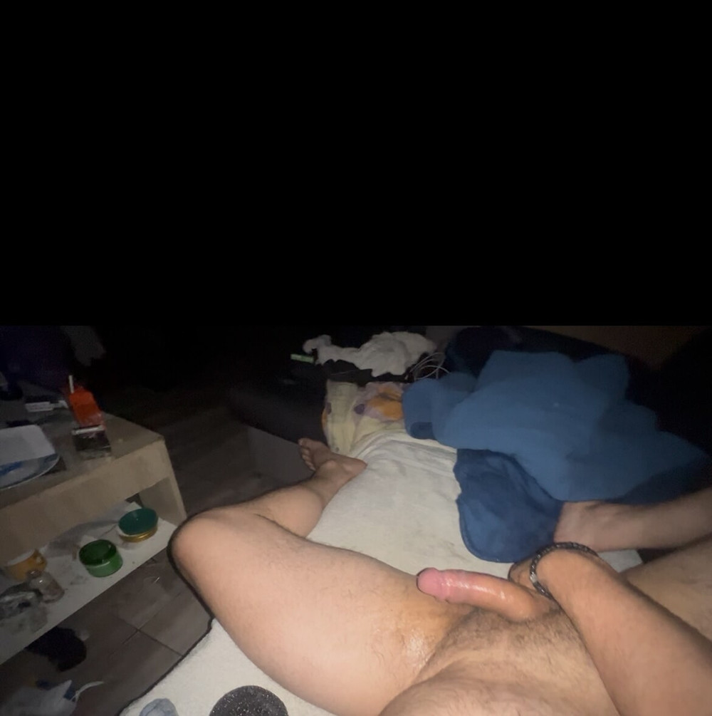 Preparing my big hard cock for my sexy neighboir mature #12