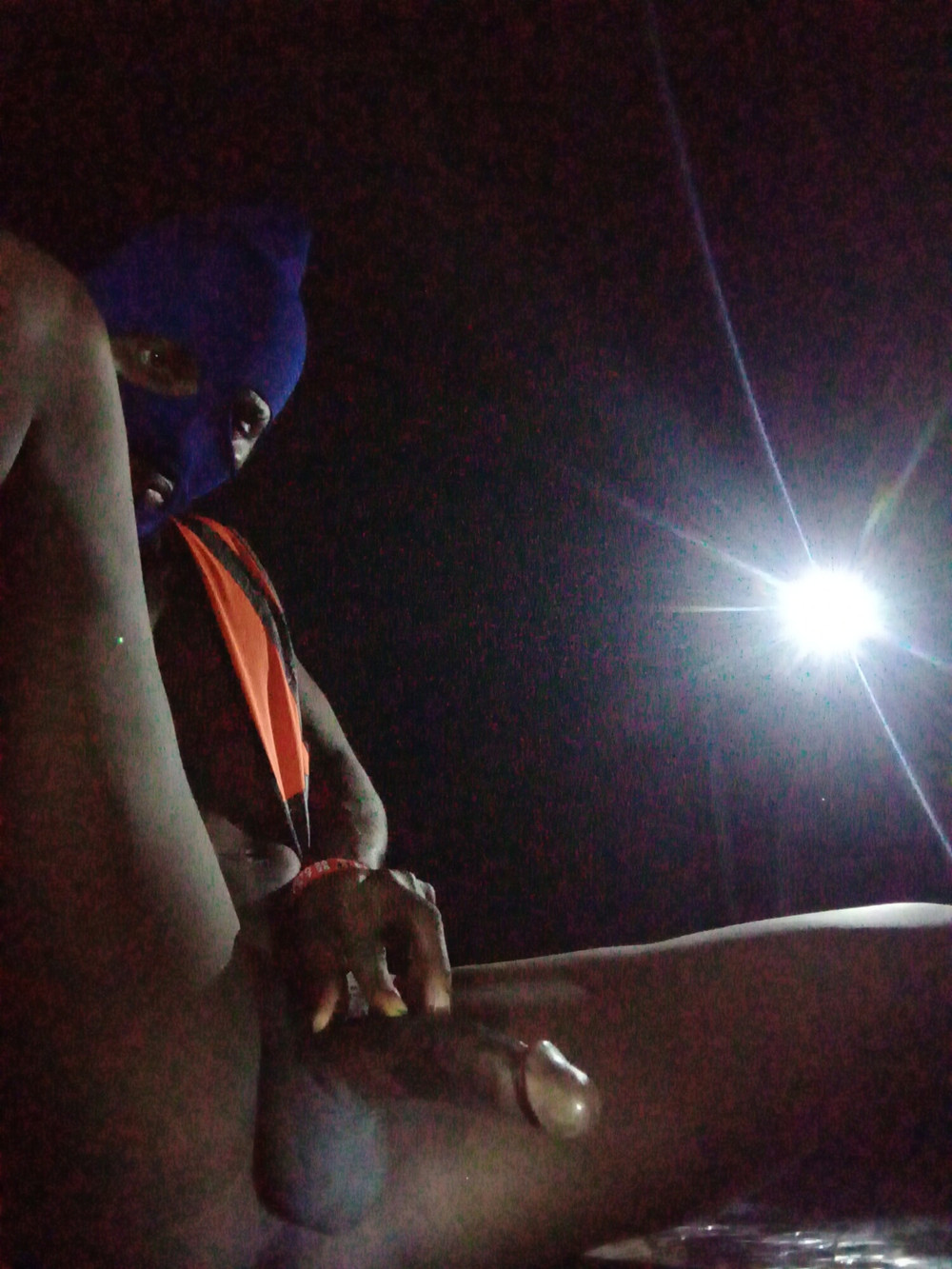 Late night cum from a bareback hunk, my black big dick episo #6