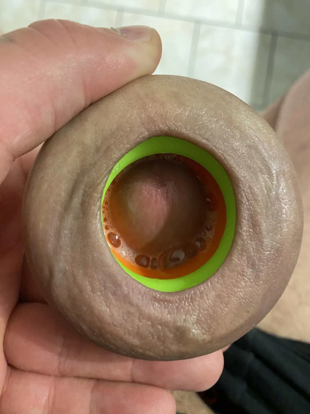 Foreskin stretching donut ring #5