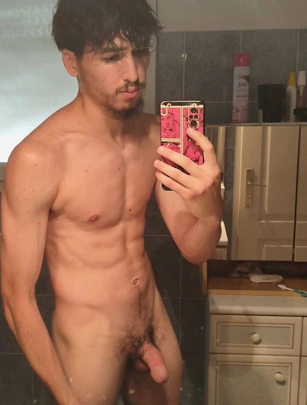 Sexy guy after sport