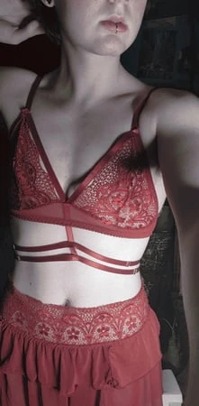 red lingerie         