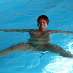  In the private pool