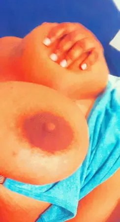big boobs and chocolate chip nipples         
