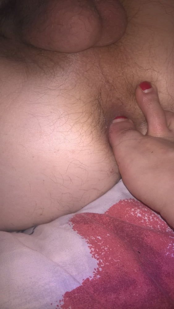 Hairy Mature Wife Toes In Husband Ass #4