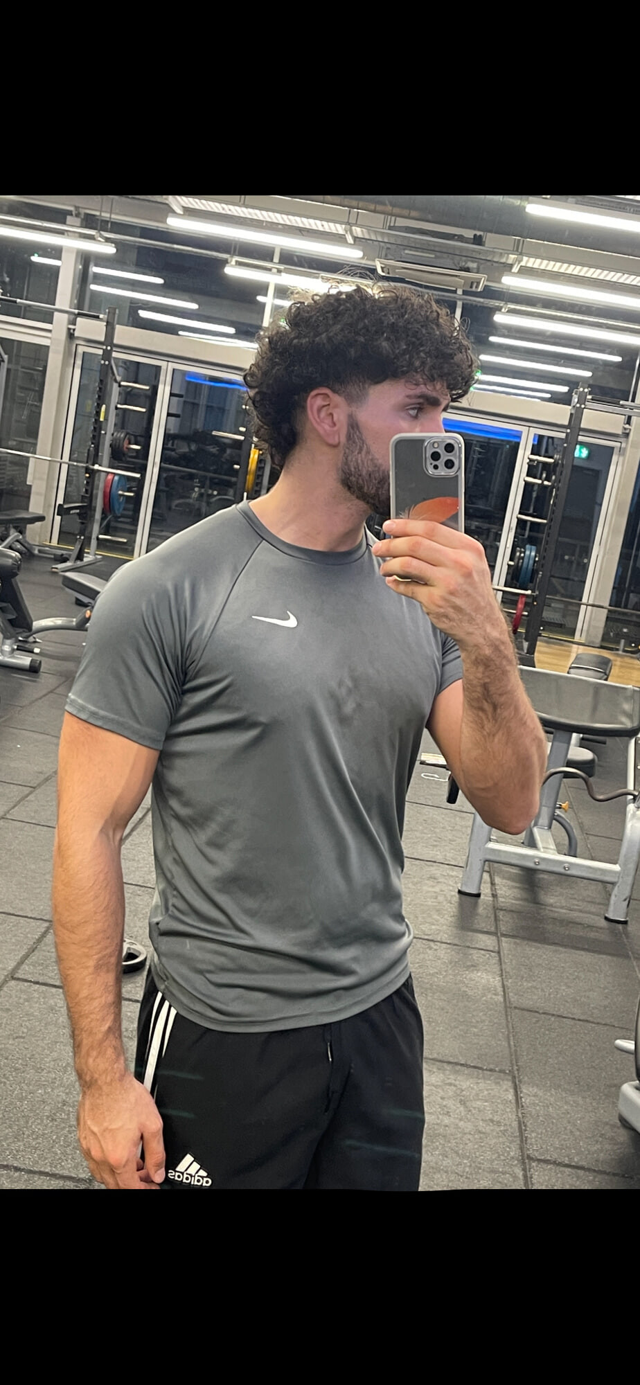 Hot curly muscular boy #22
