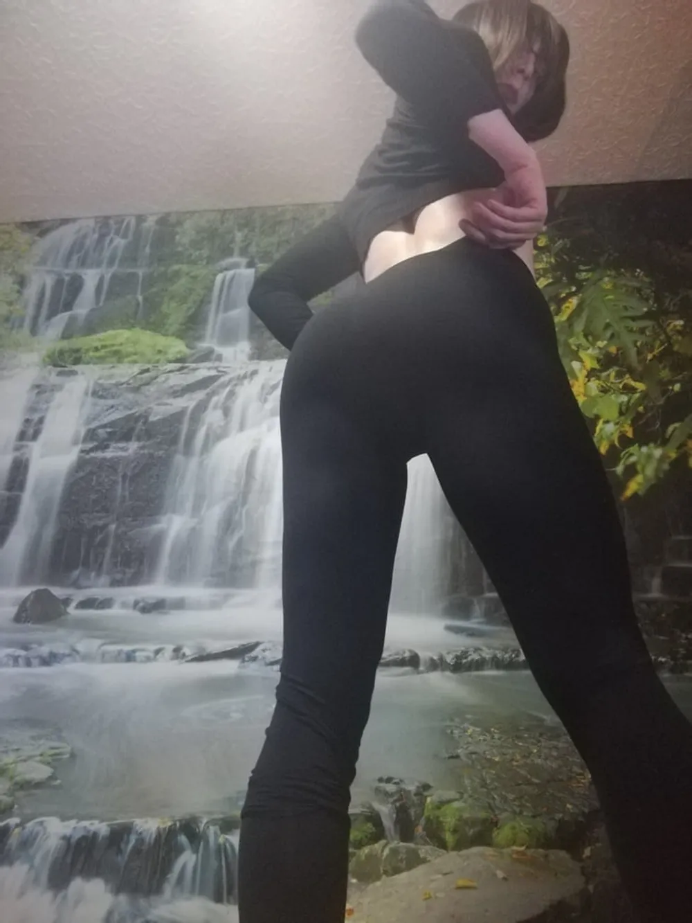 Sissy in leggins #6