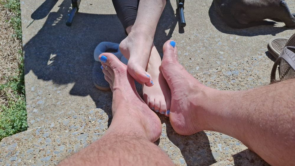 Matching pedicures #21