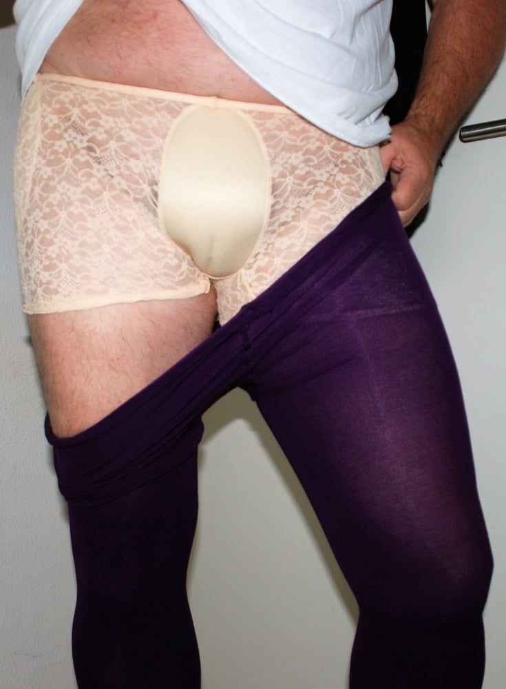 Pantyhose Purple #24