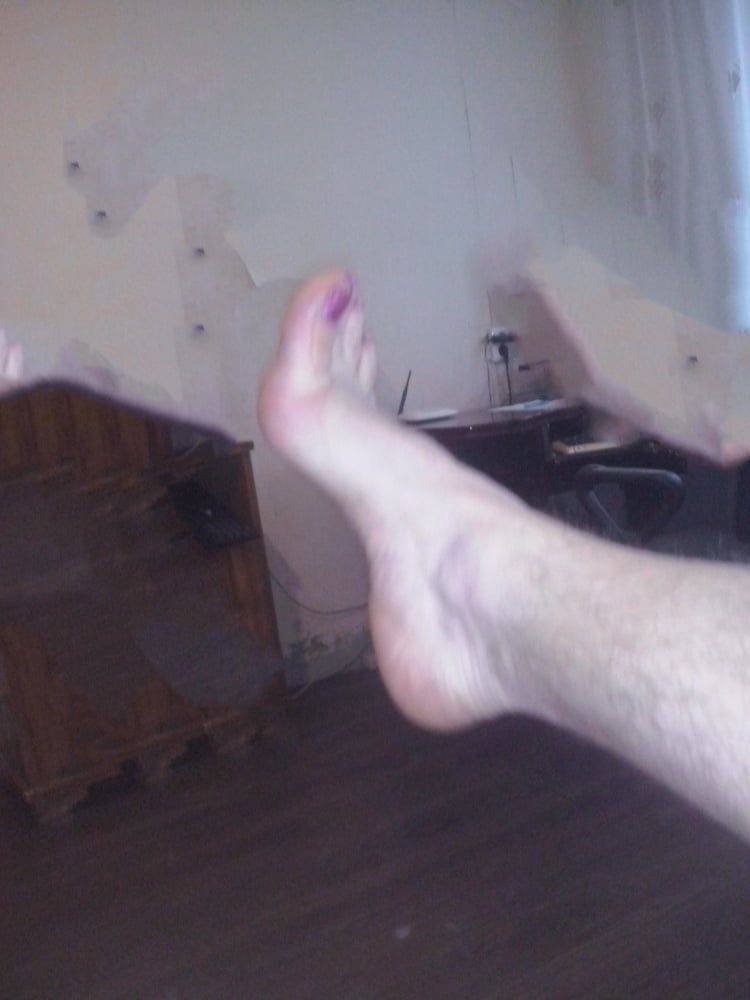 My feet and cock #5