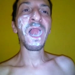 Cum on my face