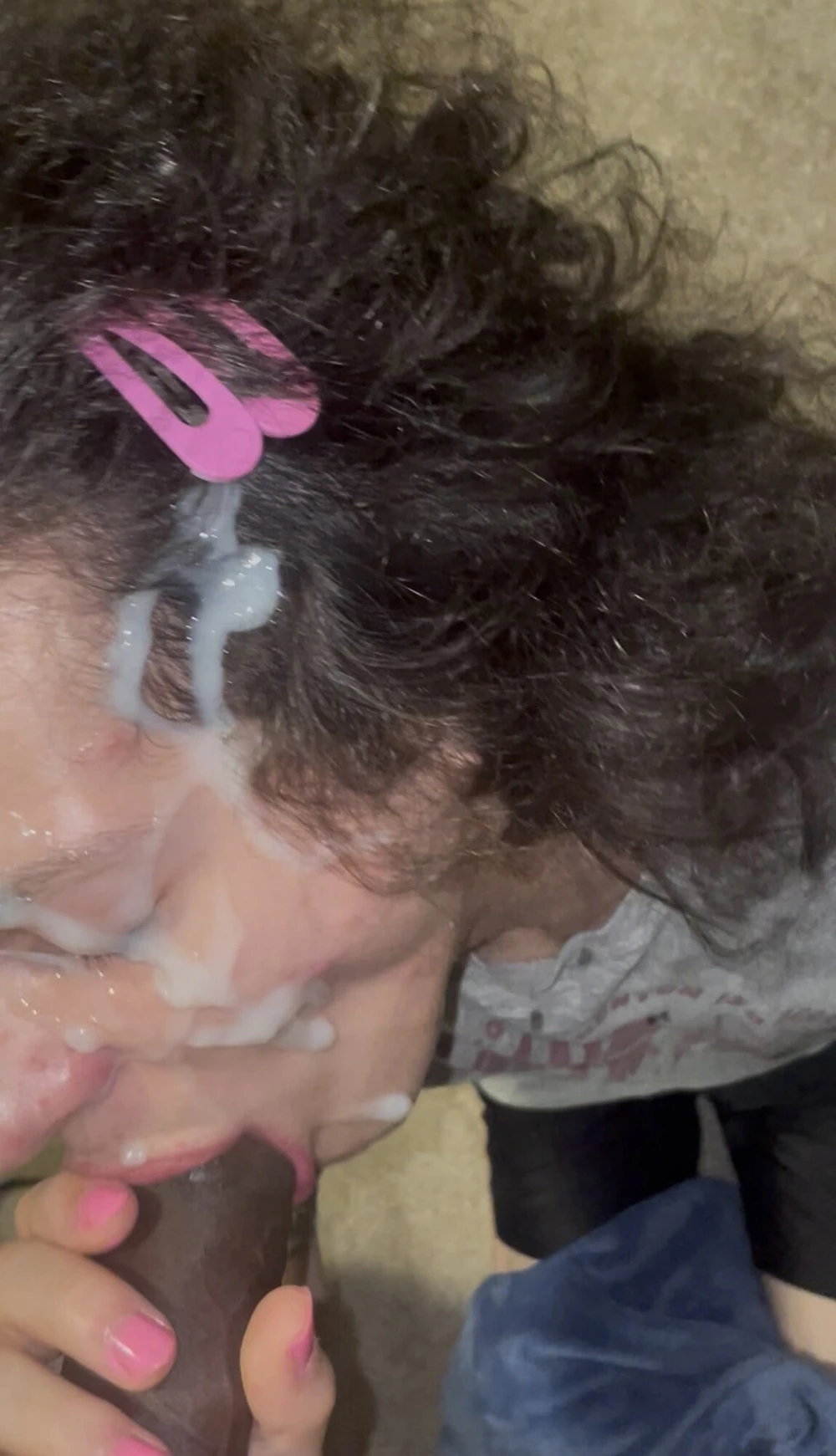 Huge Cum Facial on Beautiful Boy #4