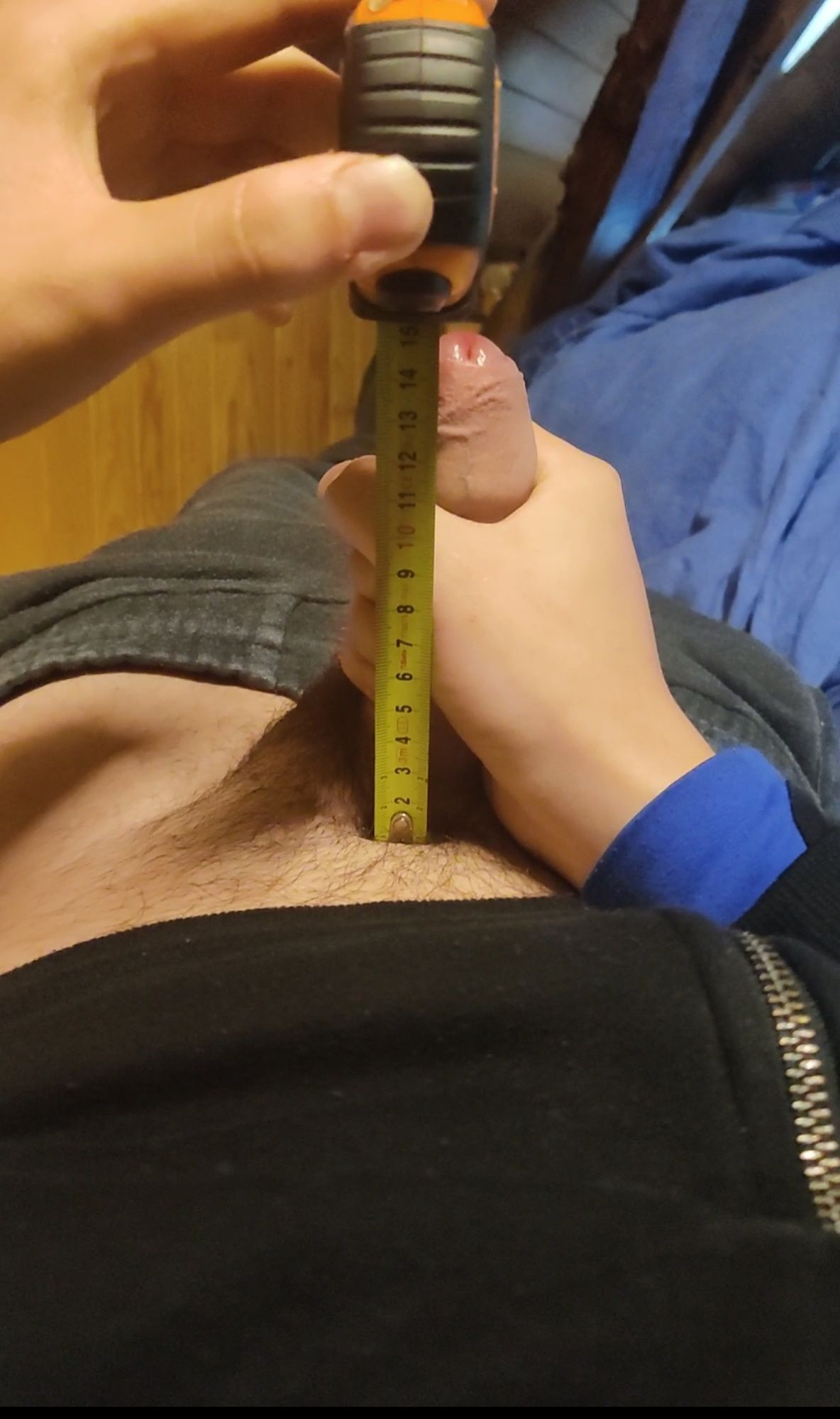 Tried to measure my cock (a little over 15cm max) #3