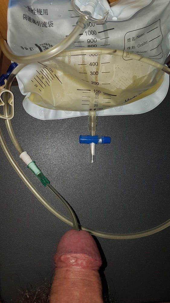 Catheter sounding with my urine 2 #34