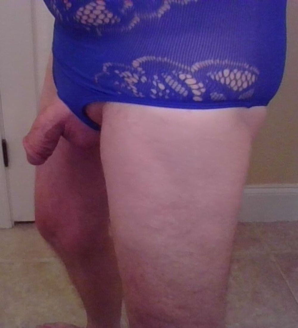 Blue Mesh Number #9