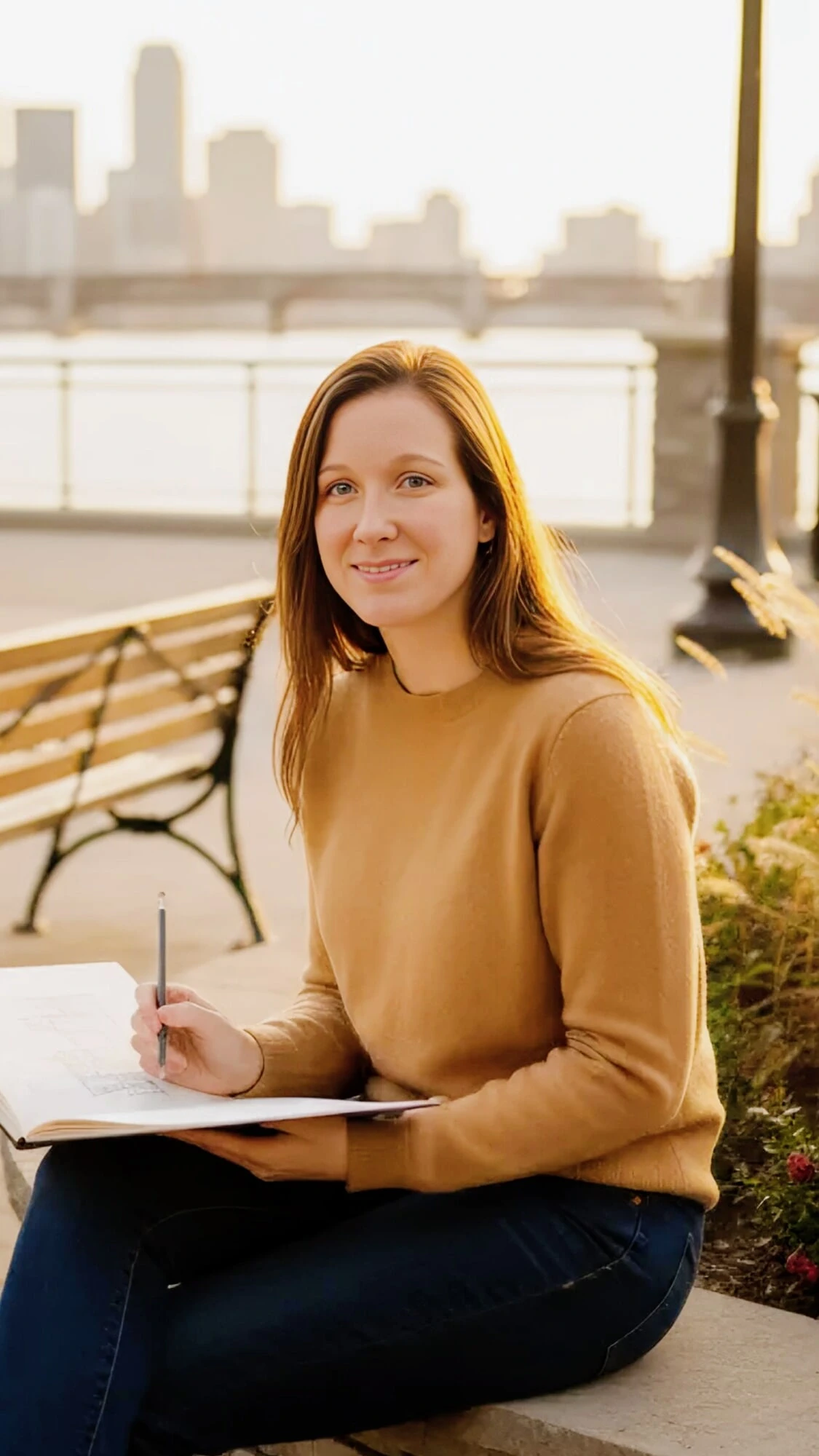 我穿着棕褐色毛衣操自己，让任何女孩摩擦！