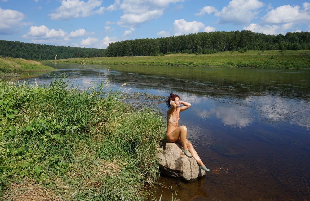 Boulder in Volga-river #30