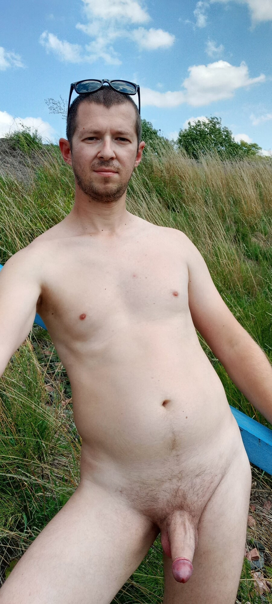 Nudist in nature 