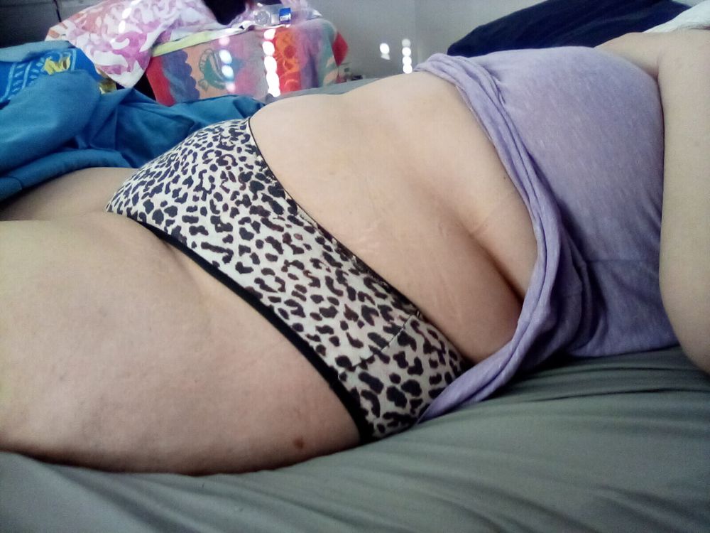 Sunday morning, animal print panties... #9