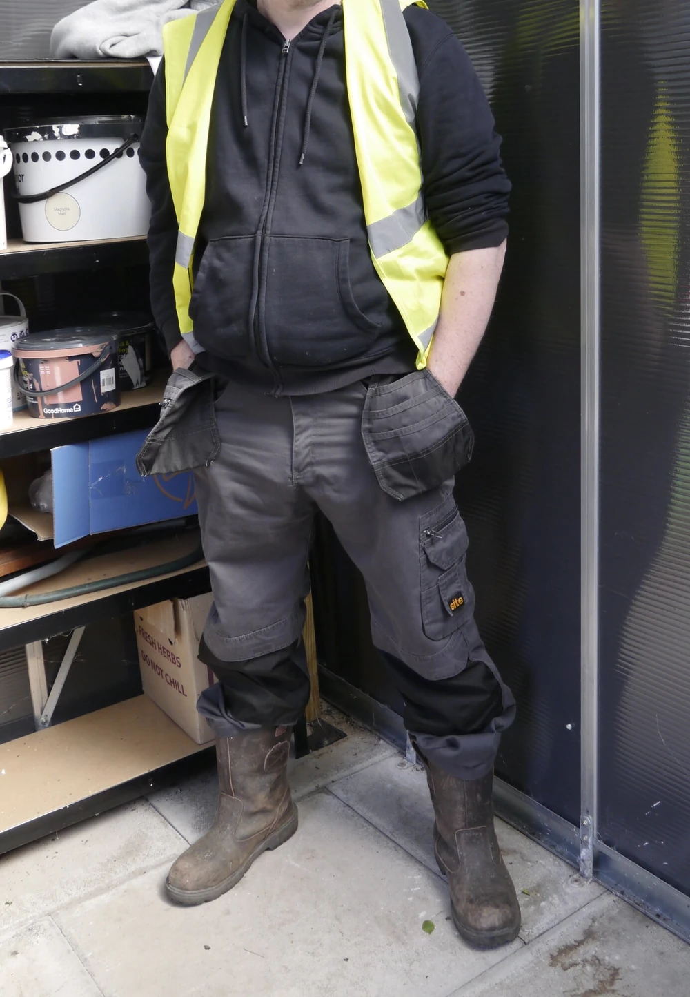 Older workie in his work gear #6