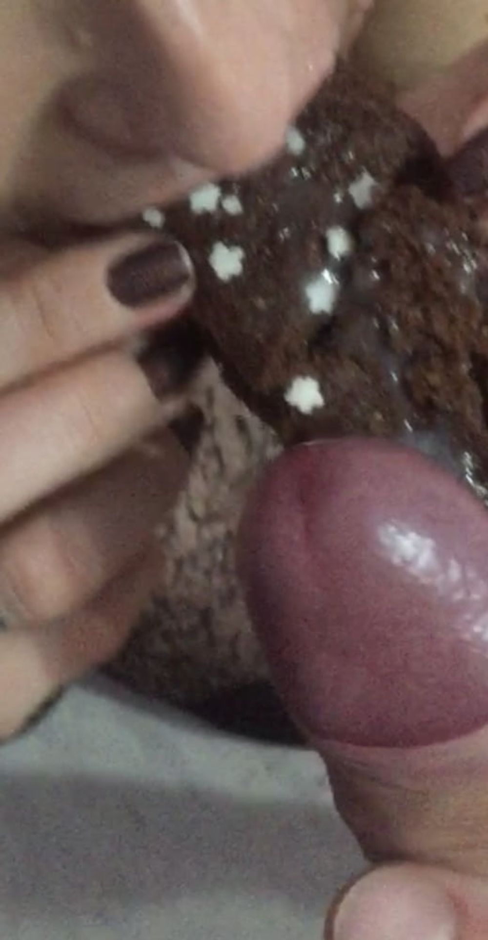 cum on food real amateur mouth  #6