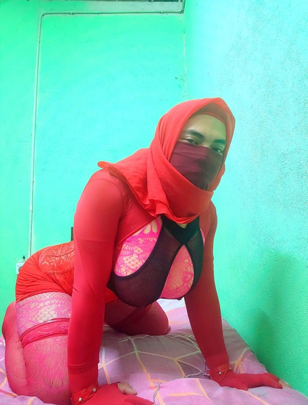 Elisya niqab hijab arab ready to masturbate dick and cum #16