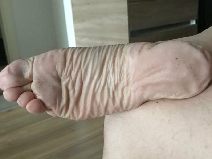 My sexy wrinkled and a little dirty soles #3