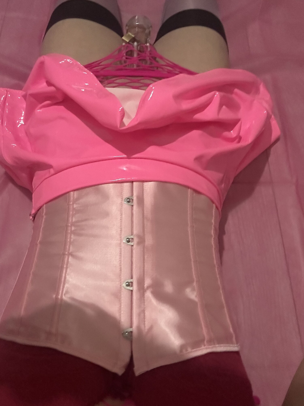 SISSY SLUT, PUMPING ANAL PLUG, ALL PINK!!! #15