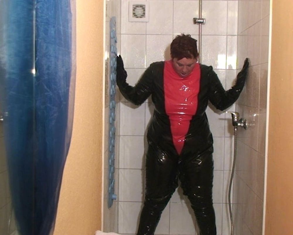 Punishment in the pvc suit #30