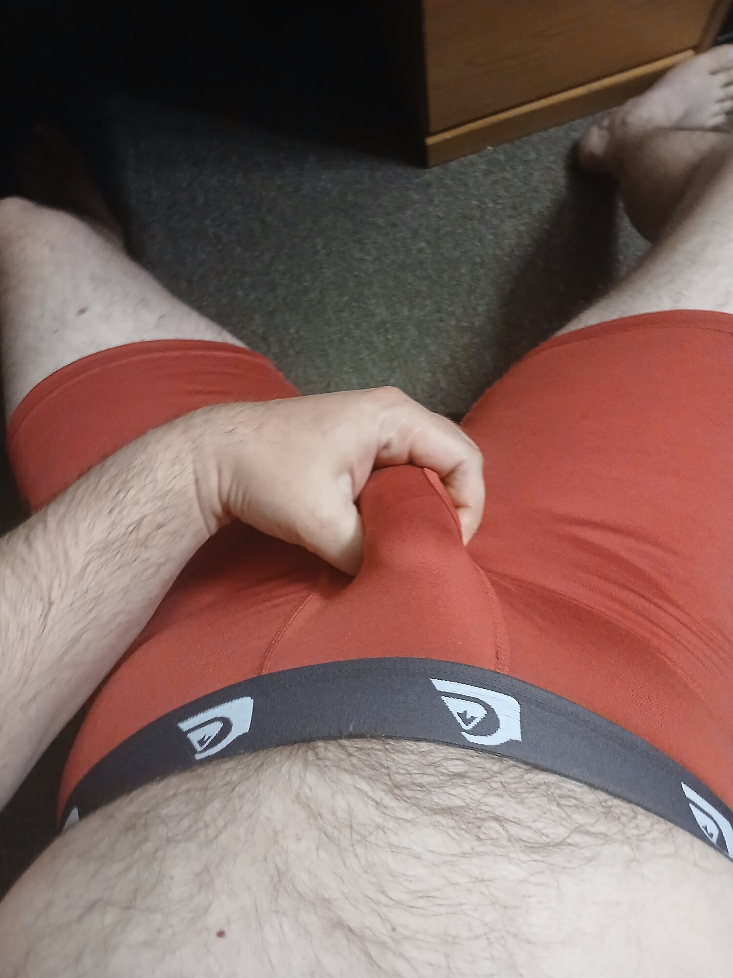 Red Quiksilver boxerbriefs  #8