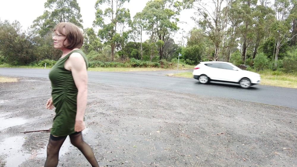 Crossdress Roadtrip- Short forest track walk #9